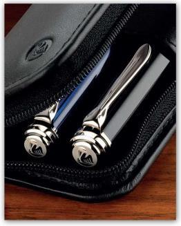 Image du produit Herlitz Etui en cuir Nappa pour deux stylos