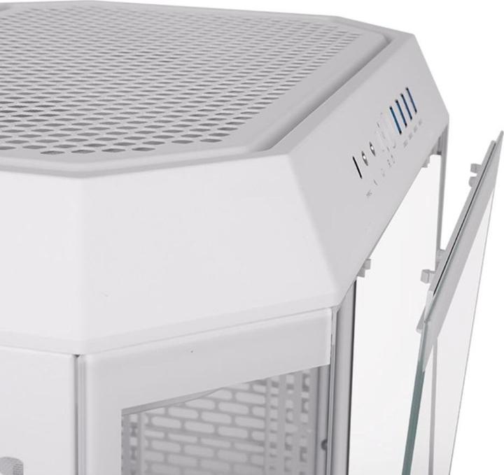 Actual product image Thermaltake The Tower 600 Snow (mATX, Mini-ITX, ATX)