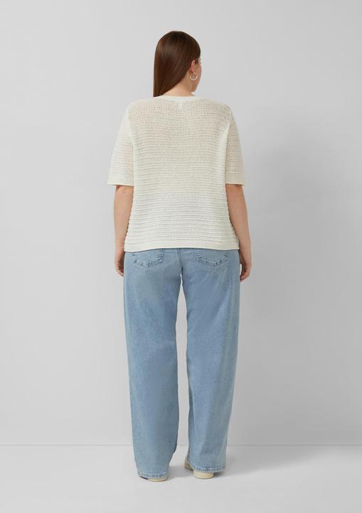 Produktbild s.Oliver Pullover mit Ajourmuster (52)