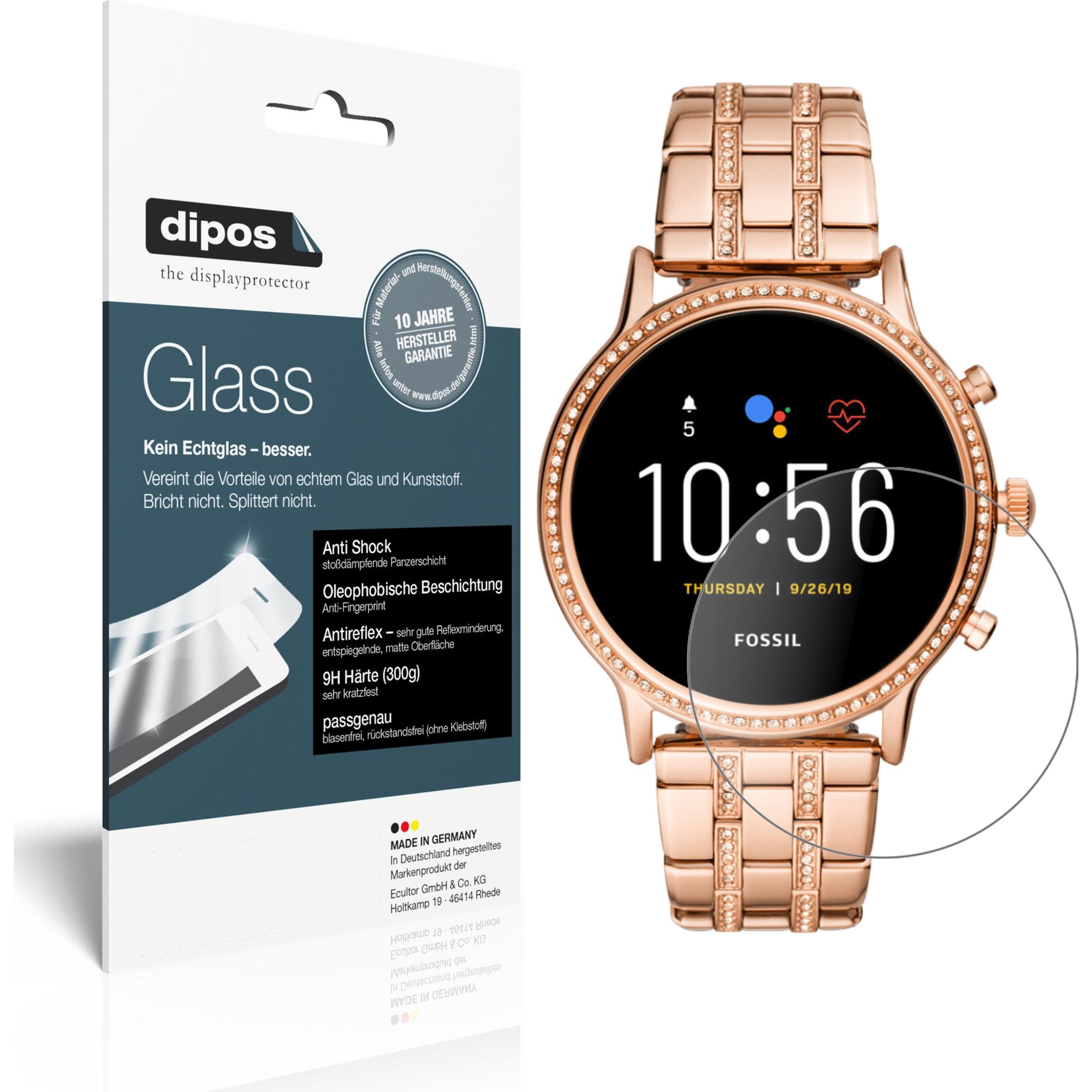 Dipos Displayschutz Anti-Shock, Smartwatch Schutzfolie, Transparent