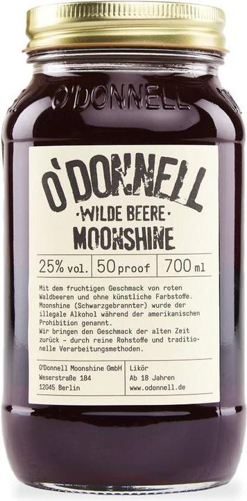 Produktbild O'Donnell Moonshine Moonshine Wilde Beere Likör