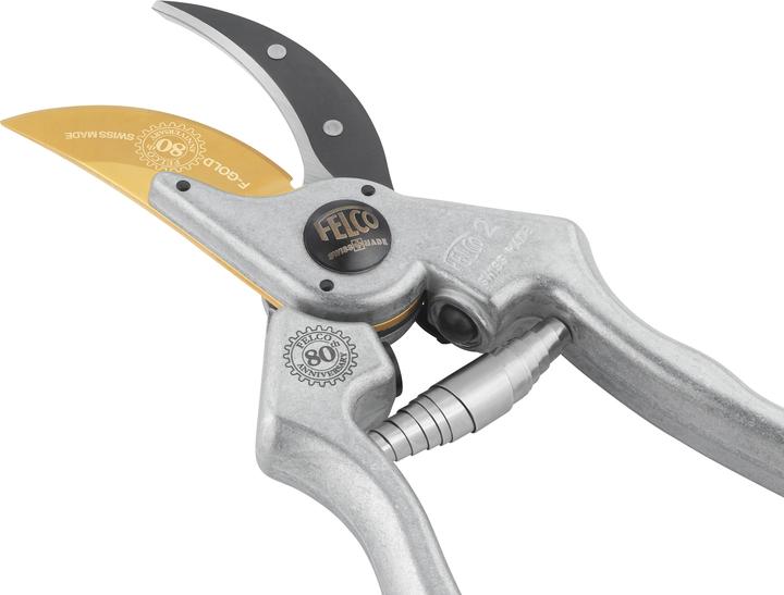 Produktbild Felco 2 80th Special Edition Bypass Gartenschere für grosse Hände, für Rechtshänder