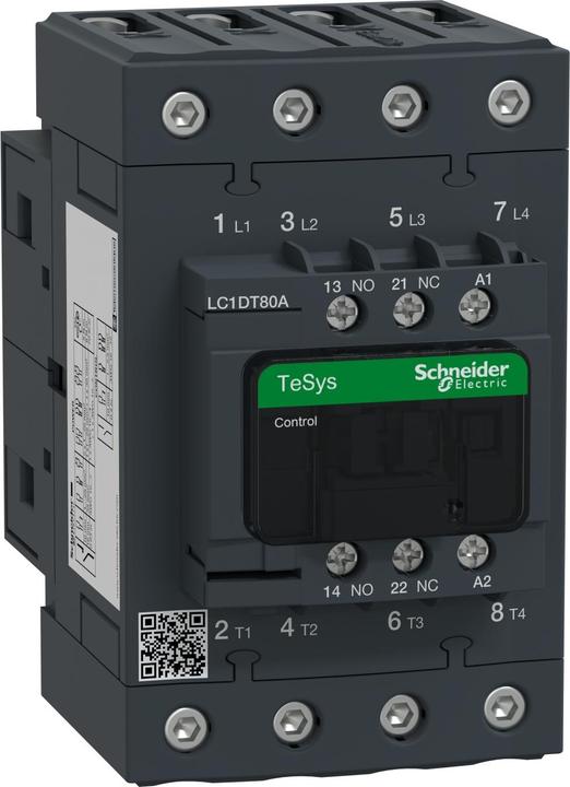 Actual product image Schneider Electric Contactor 4 pole AC1 415V 80A 230Vac
