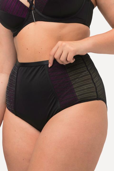 Actual product image Ulla Popken Sparkle Trim Maxi Brief Panty (60)