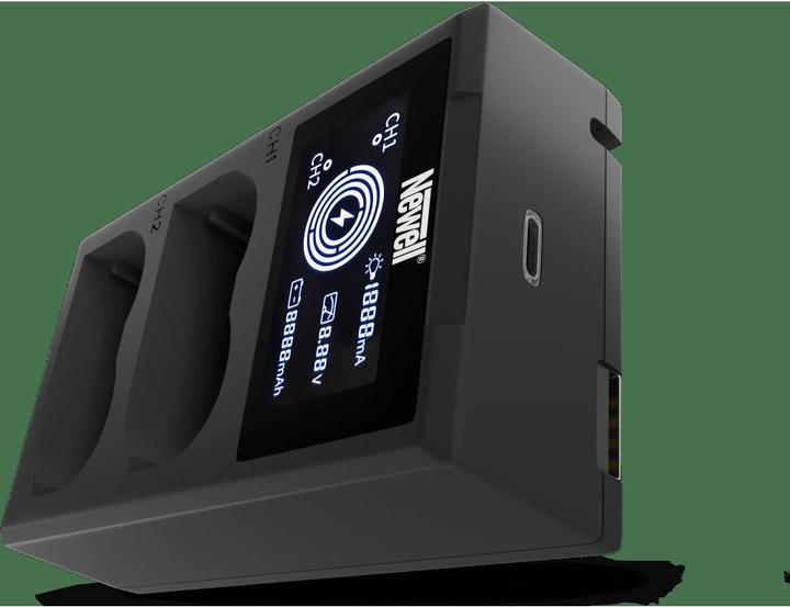 Produktbild Newell Kameraladegerät FDL-USB-C Zweikanal-Ladegerät für EN-EL15-Akkus (Kamera Akku Ladegerät)