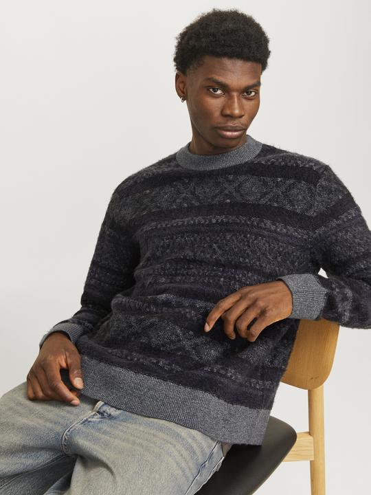 Produktbild Jack & Jones All Over Print Strickpullover Strickpullover (S)