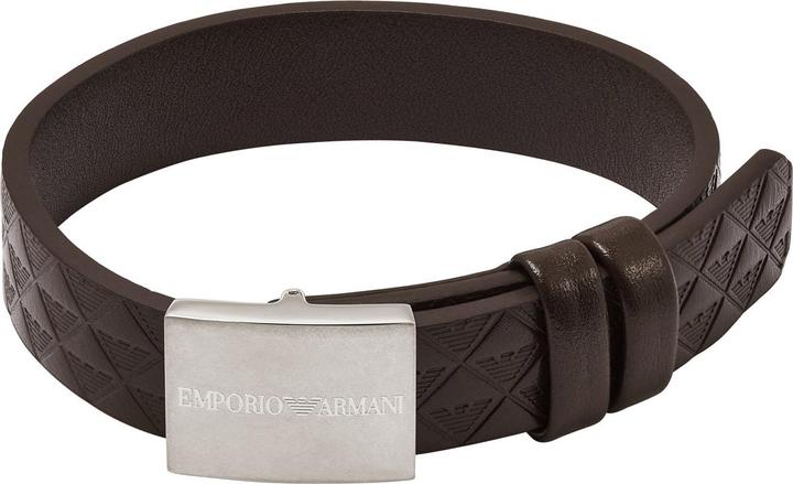 Immagine prodotto Emporio Armani Armband (2.50 cm, Acciaio inossidabile, Cuoio)
