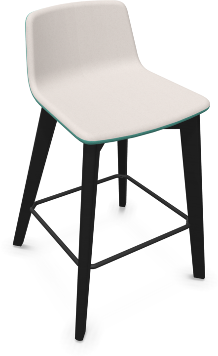 Beige, Mint, Black, Ash stained black