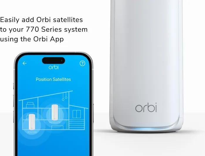 Immagine prodotto Netgear Orbi RBE770 Mesh WiFi 7 Satellit