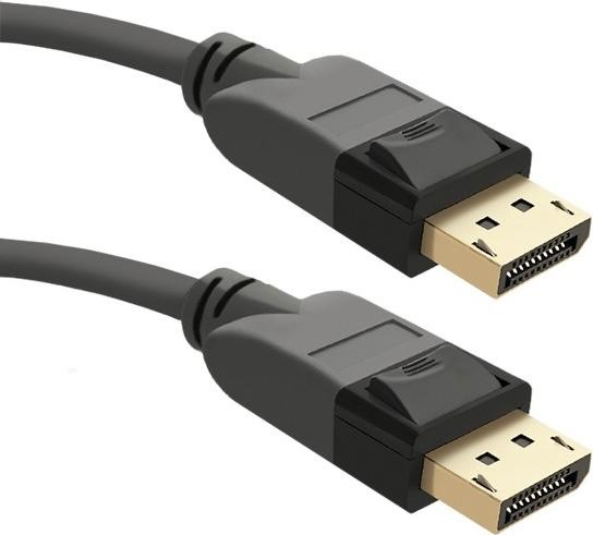 Produktbild Qoltec 50468 DisplayPort cable Black (3 m, DisplayPort)