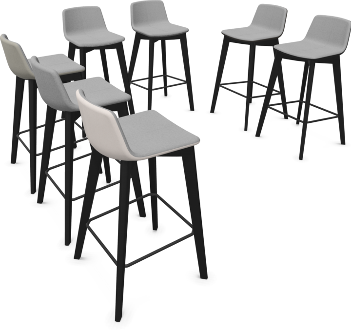 Actual product image Narbutas Twist & Sit Bar Stool