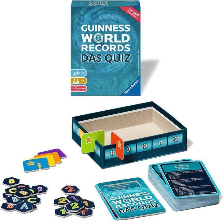 Produktbild Ravensburger Guiness World Records (Deutsch, 2 - 6 Spieler)