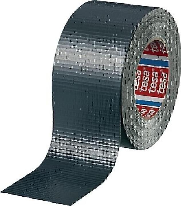 Produktbild tesa Gewebeband Allzweck duct tape 4662 mattsilber Länge 50 m Breite 72 mm (72 mm)