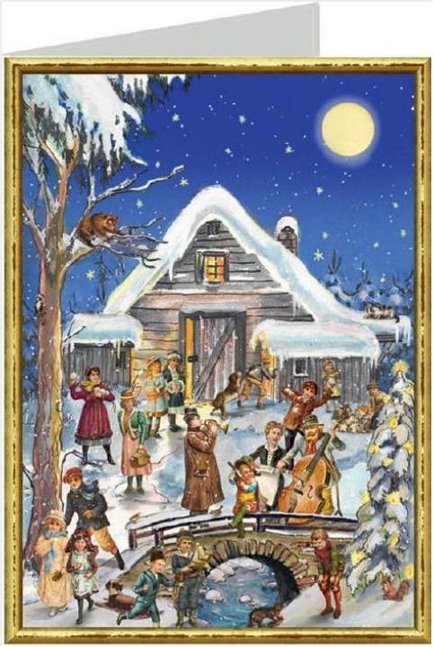 99113 - Carte de Noël - Musique de Noël