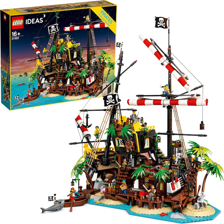 Immagine prodotto LEGO Pirati della Baia di Barracuda (21322, LEGO Ideas)