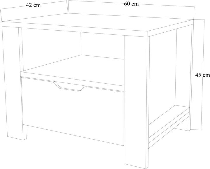 Valori nutrizionali e ingredienti Hanah Home Nisan (60 x 45 x 42 cm)