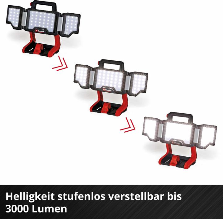 Actual product image Einhell Rechargeable lamp TP-CL 3000 Li Kit (1x 4.0 Ah)