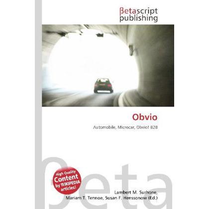 Obvio, Ratgeber von Lambert M. Surhone, Miriam T. Timpledon, Susan F. Marseken