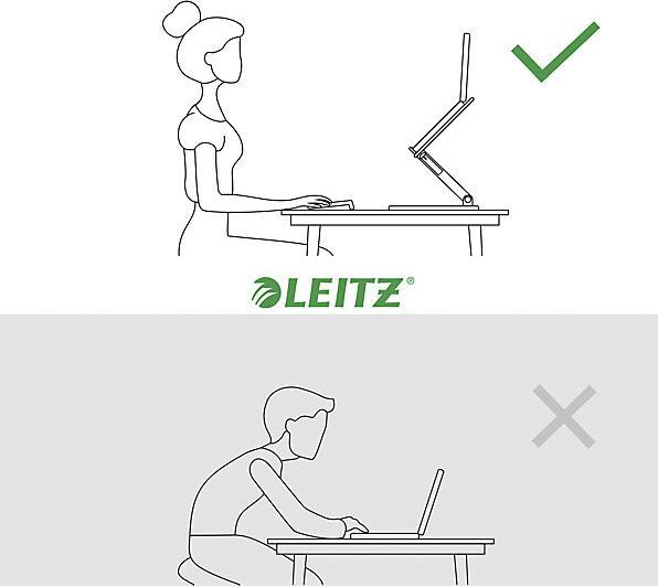 Produktbild Leitz Laptopständer Ergo Multi-Winkel