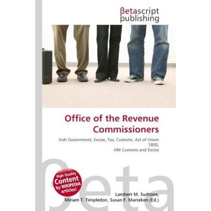 Office of the Revenue Commissioners, Fachbücher von Susan F. Marseken, Miriam T. Timpledon, Lambert M. Surhone