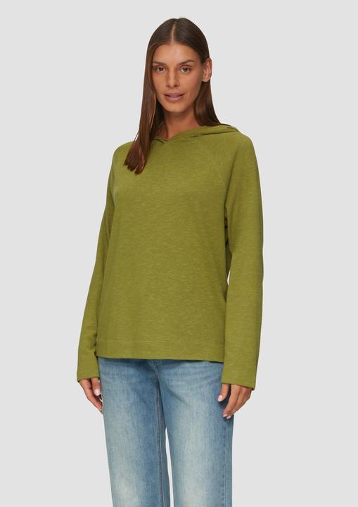 Produktbild S.Oliver T-Shirt Weiches Jerseyshirt mit Flammgarnstruktur (36)