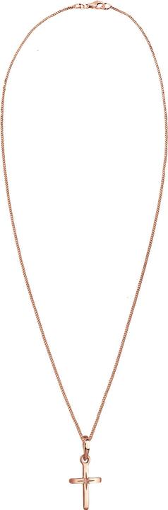 Image du produit Elli Collier Croix gravure étoile 925 en argent sterling communion (Argent sterling 925, 45 cm)