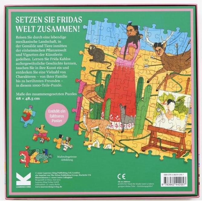 Produktbild Frida Kahlos Welt (1000 Teile)