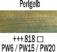 Actual product image Amsterdam Acrylic paint Standard Series (Pearl yellow, 120 ml)