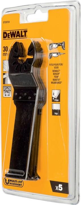 Actual product image DeWalt DT20724QZ Multifunction Tool Accessories Saw Blade