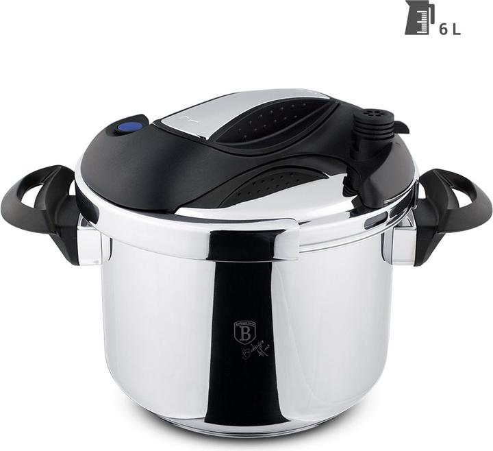 Actual product image BerlingerHaus Turbo pressure cooker (Pot, Stainless steel, 22 x 16 cm)