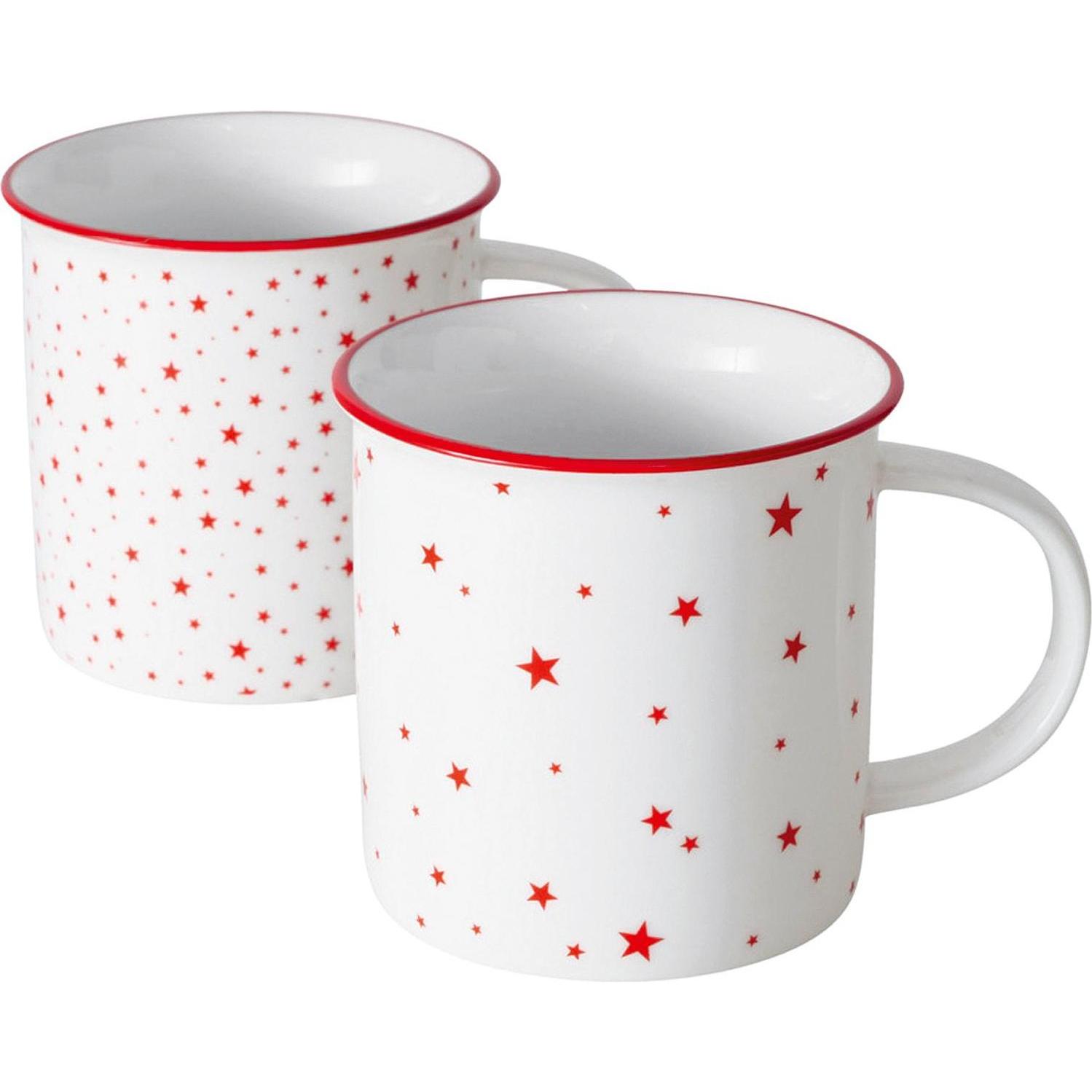 Boltze Home, Tasse, Becher Sterny 400ml sort. (400 ml, 6 x)