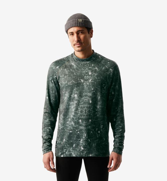 Produktbild Wedze Skiunterwäsche Funktionsshirt Herren Loose - BL500 khaki/Grafik (XXL)