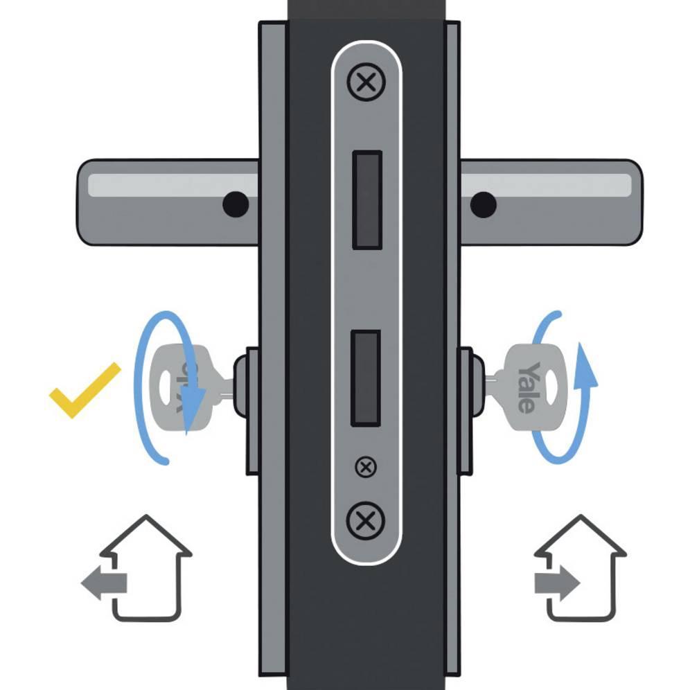 Thumbnail - Yale, Türschloss + Schliesszylinder, Profil Doppelzylinder Serie 1000, Aussen /Innenmass: 40/45 mm (Profildoppelzylinder...