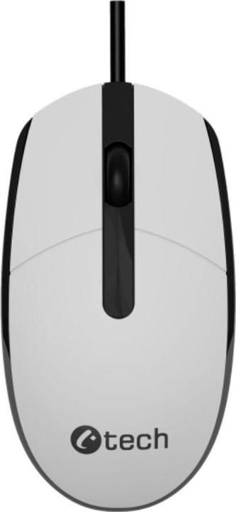 Produktbild C-Tech Mouse WM-10, black and white, USB (Kabelgebunden)