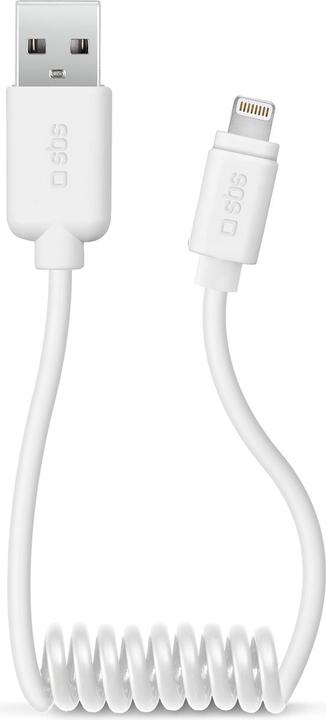 Image du produit SBS Câble de données USB 2.0 - Apple Lightning (0.50 m, USB 2.0)