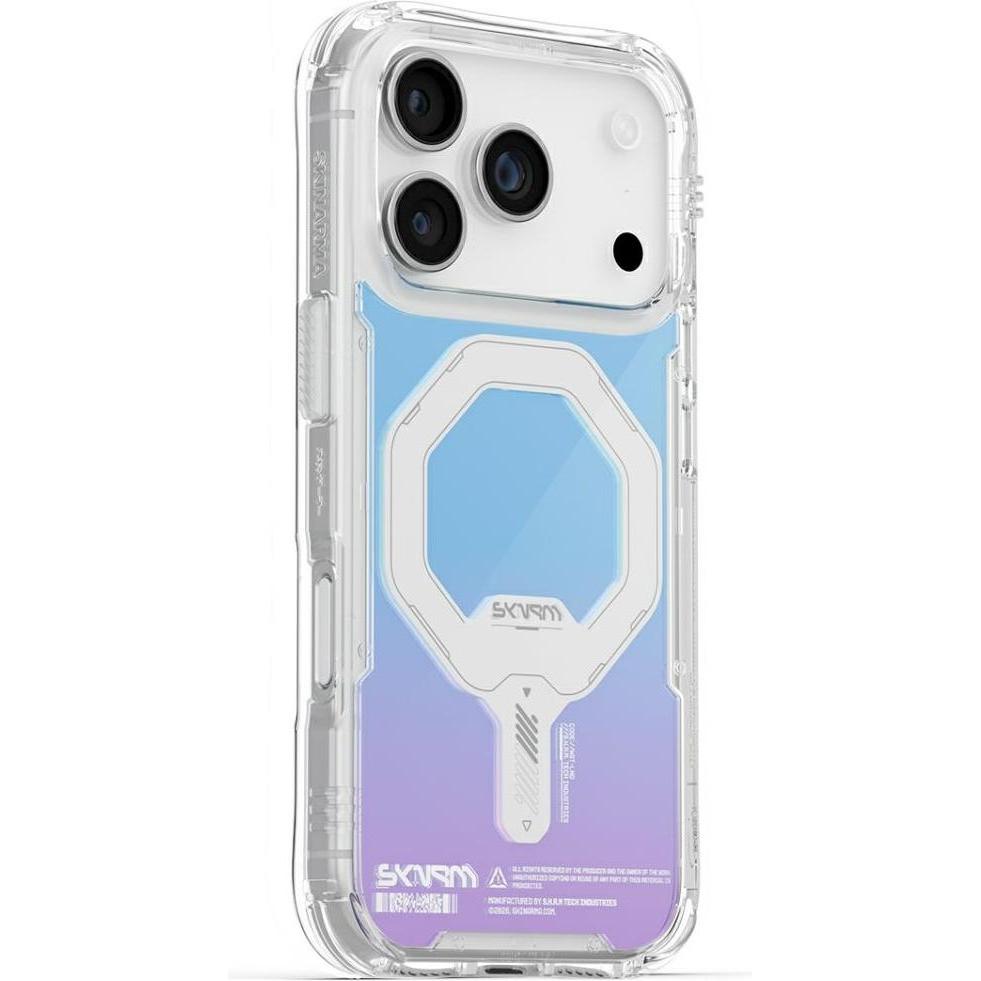 Skinarma Myst case for iPhone 17 Pro Magnetic Charging hologram (Apple iPhone 17 Pro), Cover smartphone