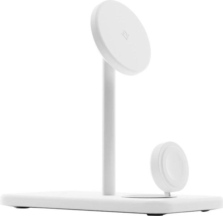 Immagine prodotto TwelveSouth HiRise 3 Deluxe - Qi2 stehendes kabelloses Ladegerät für drei MagSafe-Geräte (15 W)