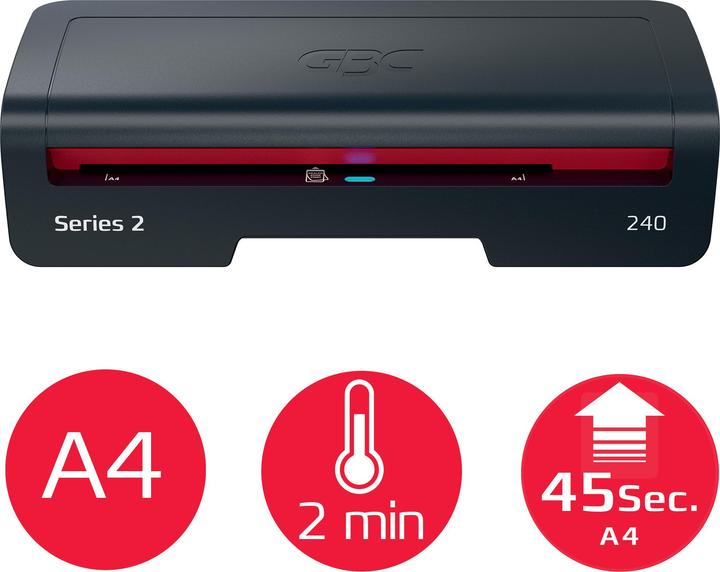 Immagine prodotto GBC Laminiergerät 240 (75 - 125 µm, A4)