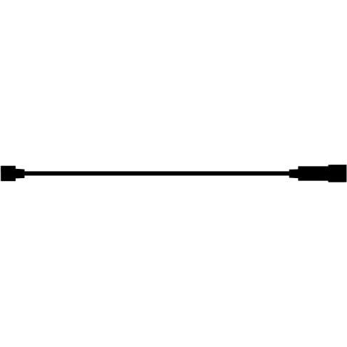 Sirius, Lichterkette, 5 meter - Plastik - Sort (5 m)