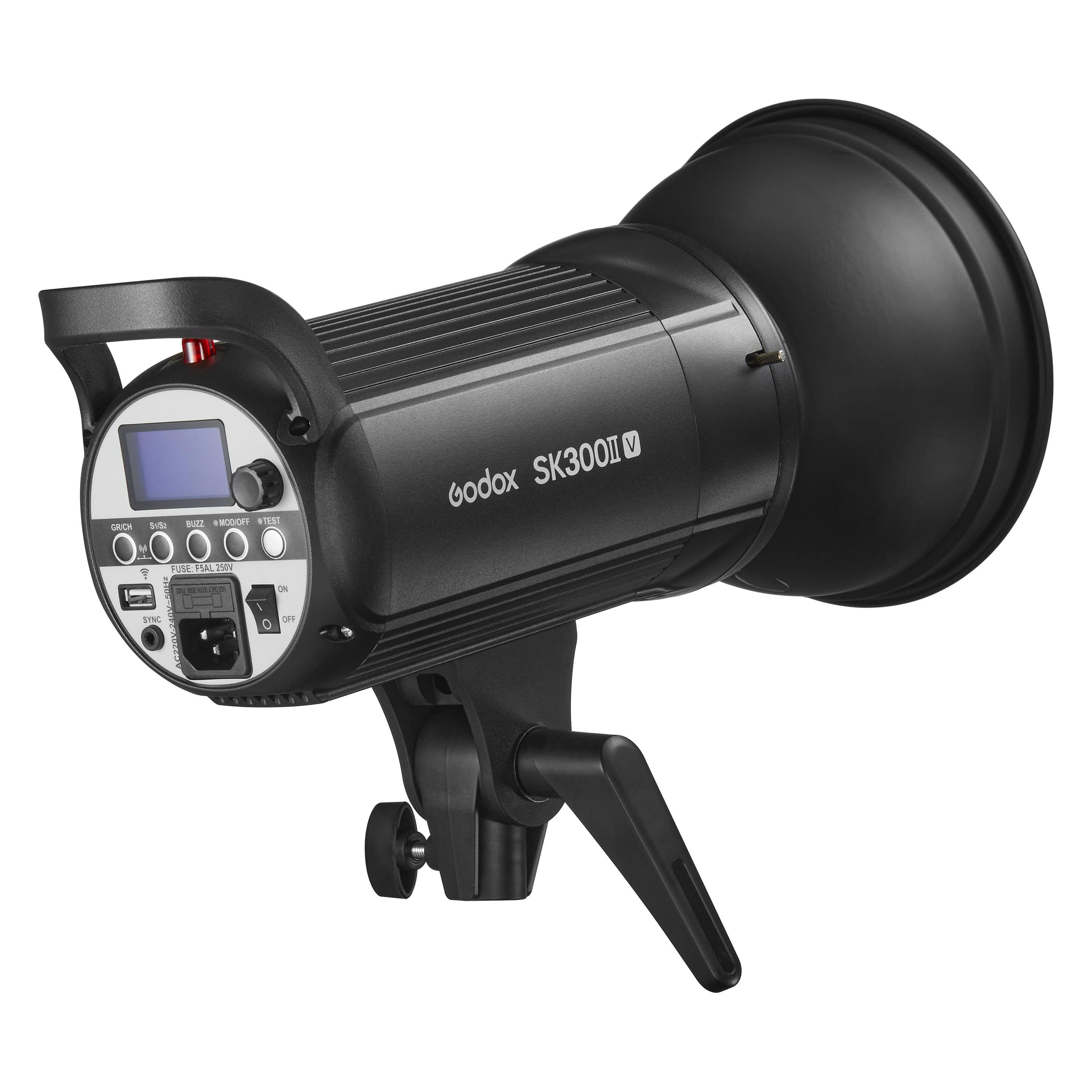 Godox SK300II-V (Blitzkopf, 300 Ws), Studioblitz