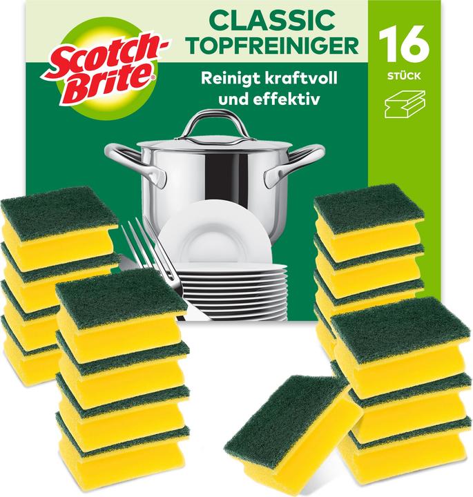 Actual product image Scotch-Brite Classic Pot Cleaner (16 pcs.)