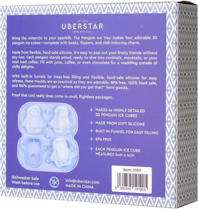 Immagine prodotto Uberstar Eiswürfelform Pinguin