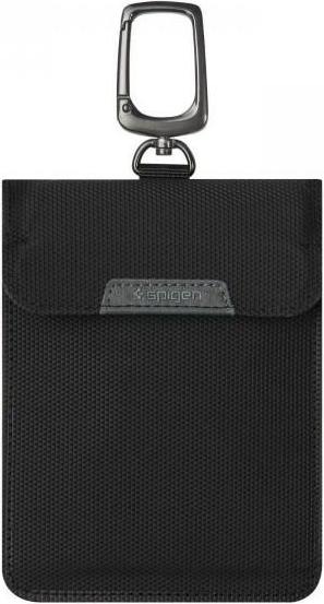 Actual product image Spigen Klatka Faradaya Pouch Keyless RFID signal blocker black