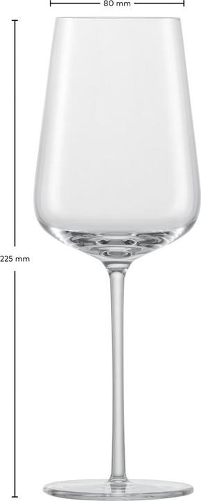 Immagine prodotto Zwiesel ZWG Calice Riesling Vervino406ml (145.28 cl, 1 Vetro, Bicchieri da vino bianco)