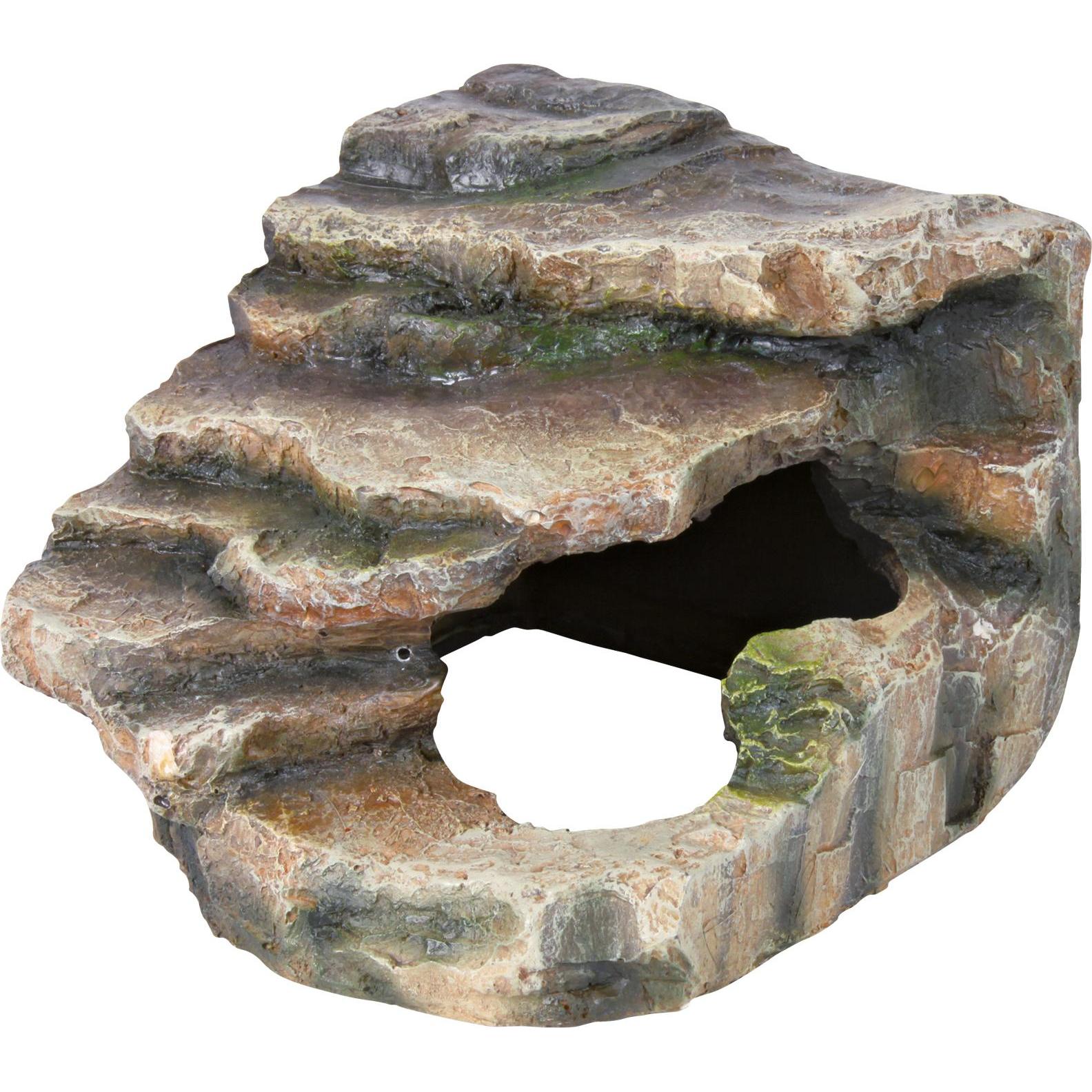 Trixie Foresta pluviale di Corner Rock, Decorazione terrario