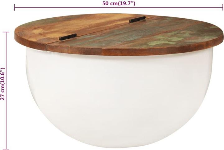 Image du produit vidaXL Couchtisch (50 x 27 x 27 cm)