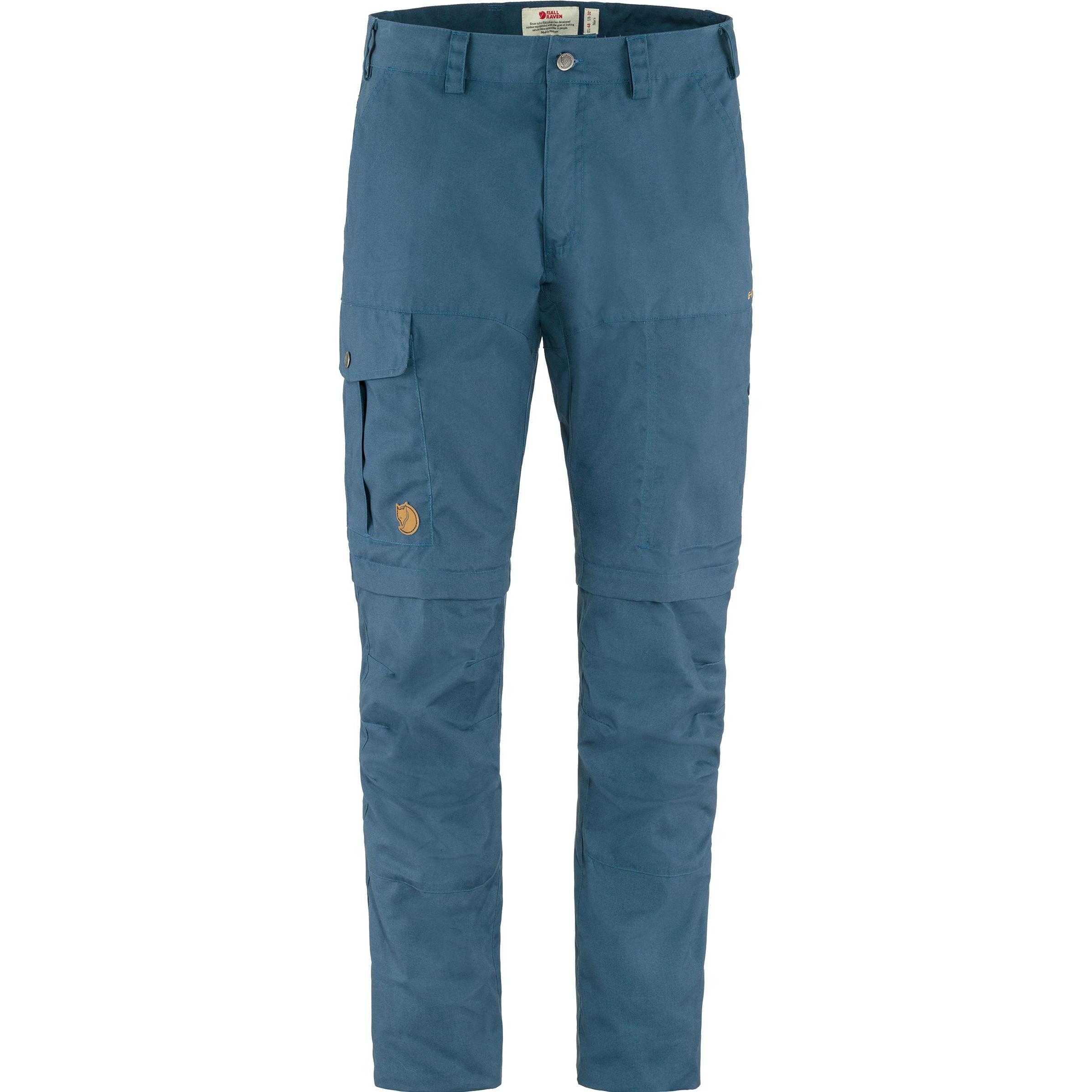 Fjällräven, Herren, Outdoorhose, Karl Pro Zip-off Trousers (50), Blau, 50
