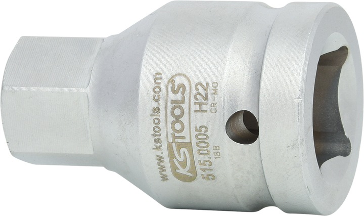 Produktbild KS Tools 3/4" Kraft-Bit-Stecknuss Innensechskant (22 mm)