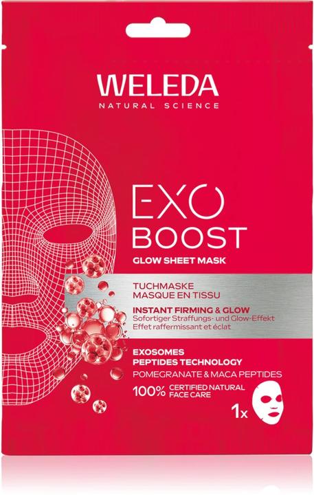 Produktbild Weleda Exo Boost Glow Sheet Mask 20ml (28 g)