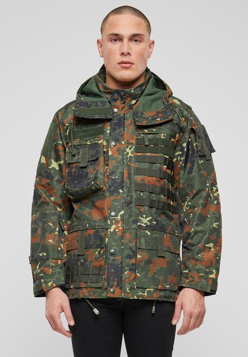 Produktbild Brandit Performance Outdoor Outdoorjacke Grösse XXL Farbe Flecktarn (XXL)